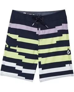 VOLCOM Boy's Boardshorts JUXT QUARTA MOD - Black - Size 27(14) - NWT - Picture 1 of 2