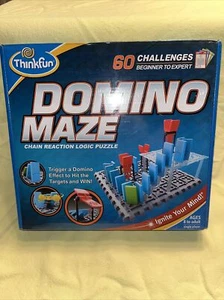 Thinkfun Domino Maze Stem Toy And Logic Game Age 8 And Up NEW SEALED!! - Picture 1 of 10