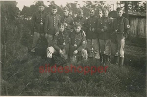 Photo 1943 Germany WWII Boy RAD Reich Labor Service Uniform Brothers in Arms LOT - Picture 1 of 6