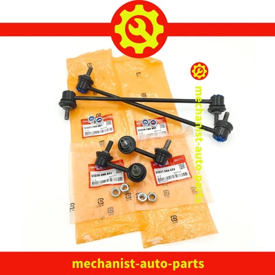 OEM 4 Pc Front & Rear Sway Bar Stabilizer End Link Set For Honda Civic Acura ILX - Image 1 of 4