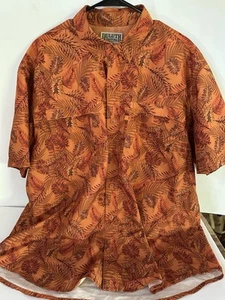 Duluth Trading Co Nylon Transpirable Manga Corta Naranja XL - Imagen 1 de 2