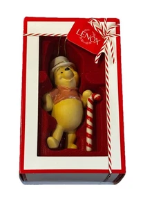 Lenox Disney Showcase Collection Pooh Christmas Cheer Porcelain Ornament NIB - Picture 1 of 6