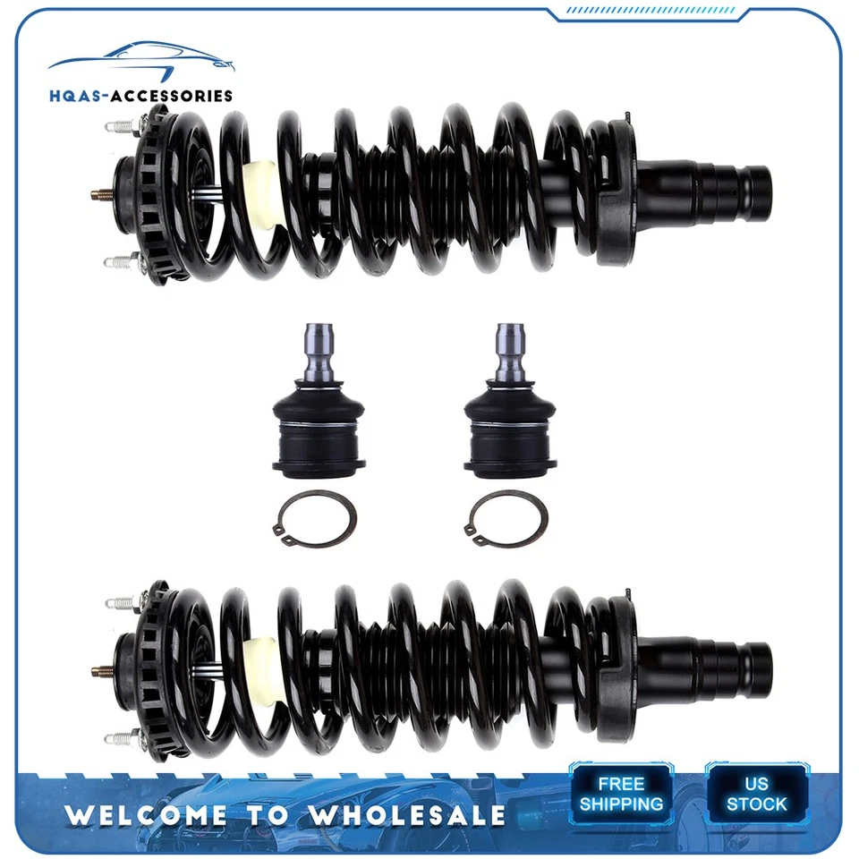 Front Quick Complete Shocks Upper Ball Joint For Chevrolet GMC Buick Saab Isuzu - Изображение 1 из 4