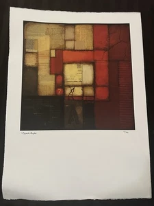 Impresión Arthur Albin “Carta Secreta II” Firmada Edición Limitada 4/950 30x22 - Imagen 1 de 5