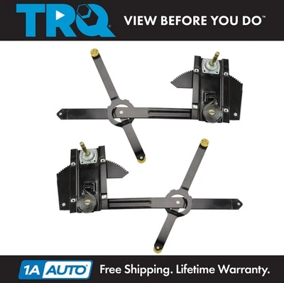 Manual Window Regulators Front Pair Set for Chevy GMC Pickup Truck Blazer Jimmy Foto 1 de 4