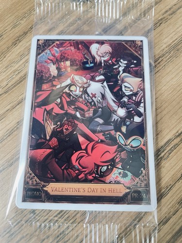 HAZBIN HOTEL TRADING CARDS VALENTINE'S DAY IN HELL PROMO CARD (PR
