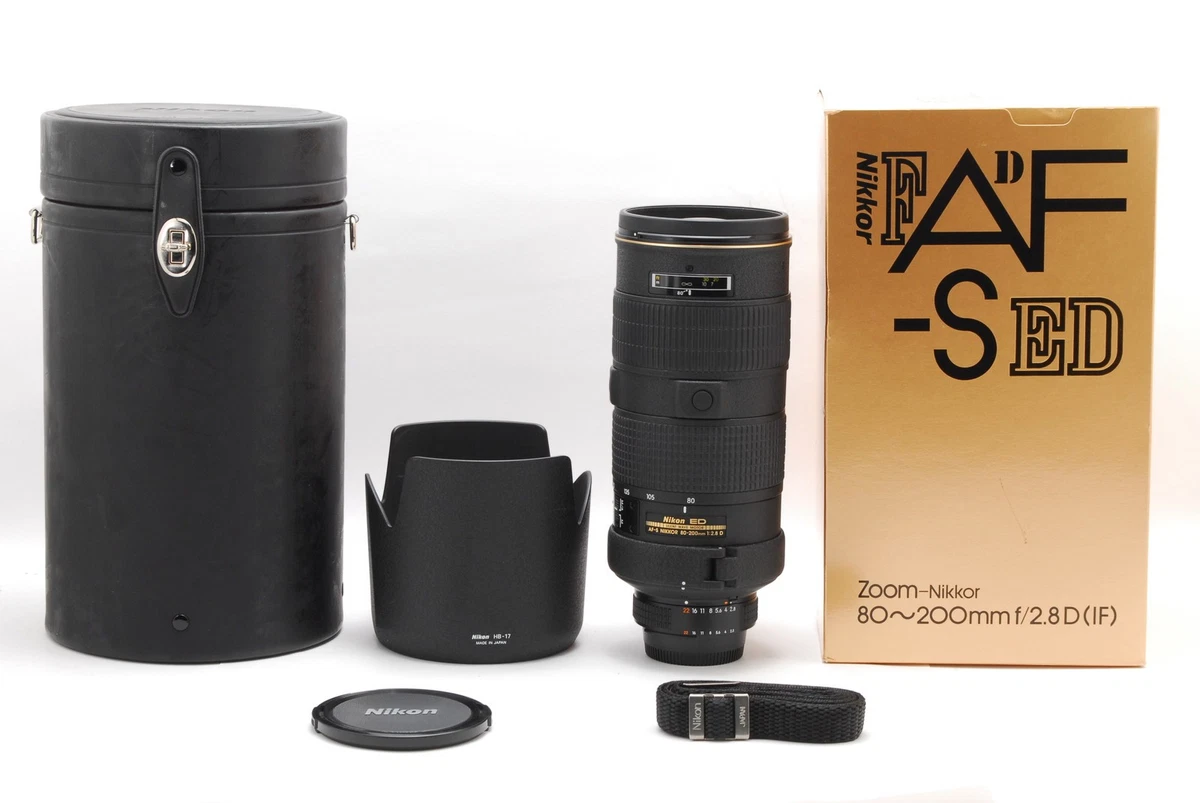 Nikon AF NIKKOR 80-200mm F2.8 ED、F801セット Nikon AF NIKKOR 80-200mm F2.8 ED、F801セット Nikon AF Zoom-NIKKOR