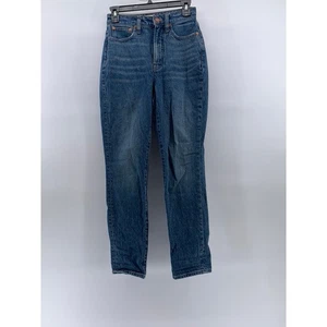 MADEWELL Women's Blue Denim The Curvy Perfect Vintage Regular-Fit Jean SZ 25 - Picture 1 of 11