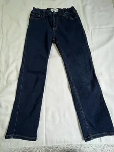 Abercrombie Boys Stretch Adjustable Waist 11/12 Short Boys Stretch Jeans Dark - Picture 1 of 4