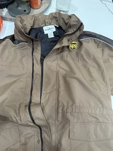 UPS Wearguard Windbreaker Jacket 2XL,  With Hood - Picture 1 of 11
