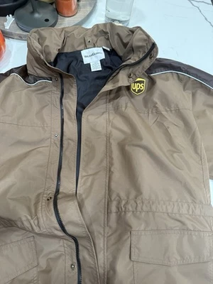 UPS Wearguard Windbreaker Jacket 2XL,  With Hood - Image 1 of 4