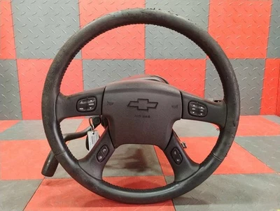 2003-07 CHEVY SILVERADO 1500 SSTEERING Column GRAY(922)*WITH KEY* ID#26115828 - Image 1 of 4