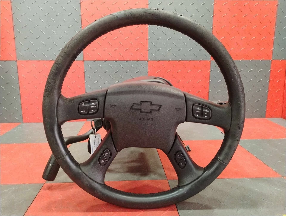 Chevy Silverado 1500 2003-07 columna de dirección gris (922)*con llave* id#26115828 Foto 1 de 4
