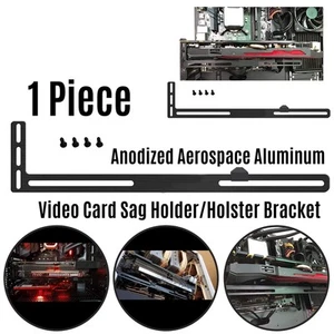 Graphics Card GPU Aerospace Aluminum Brace Support Video Card Sag Holder Bracket - Afbeelding 1 van 5