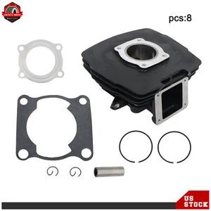 56mm Piston Cylinder Gasket Kit Fit For YAMAHA DT125 DT 125 1974-1981 - Picture 1 of 11