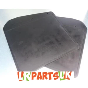 RTC4685 Land Rover Defender Front Mud Flaps PAIR 90 110 130 200 300 V8 TD5 PUMA - Picture 1 of 1