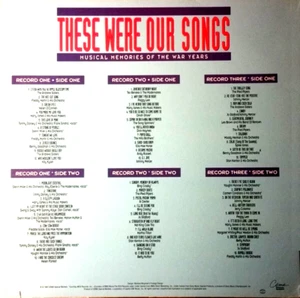 MUSIC MEMORIES OF WORLD WAR 2 YEARS 3 CD Set BRAND NEW 60 Songs Listed Below - Picture 1 of 2