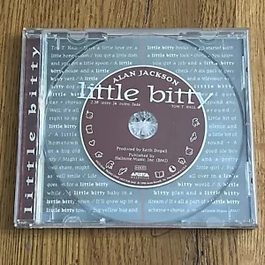Alan Jackson Little Bitty Single CD Promo “Not For Sale” ASCD-3048 - Picture 1 of 5