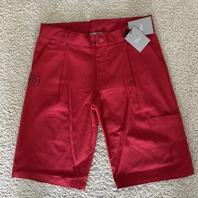 New With Tags 100% Authentic DIOR Cotton Shorts For Boys - Red - Size 12+ - Image 1 of 4