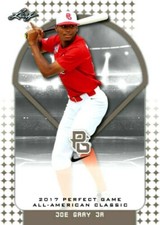 JOE GRAY JR. 2017 "1ST EVER PRINTED" PERFECT GAME AAC  LIMITED ROOKIE CARD!!!