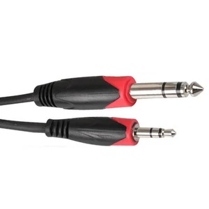 6,35 mm 1/4" bis 3,5 mm Klinke Stereo Audio Kabel groß bis klein professionelle Qualität - Bild 1 von 15