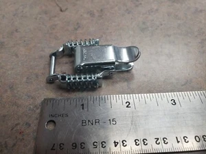 Spring Loaded Draw Latch Silver Tone c-7-2 - Picture 1 of 3