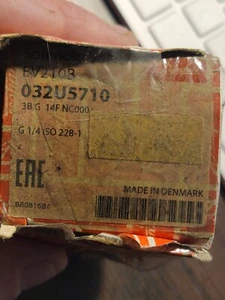 Danfoss EV210B 032U5710 1/4in Npt Solenoid Valve Body  NEW  FREE SHIPPING LOC A1 - Picture 1 of 12