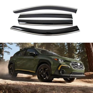 For Subaru Crosstrek 2024-2025 Window Side Visors Sun Rain Guard Vent Deflector - Bild 1 von 6