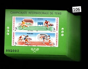 SZ 100X ROMANIA - MNH - SPORTS - TENNIS - 1988 - Imagen 1 de 1
