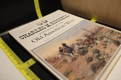 Vintage 1978 C M Russell Book Of 50 Framable Posters The Old American West - Image 1 of 4