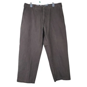 St. John's Bay Men's Colored Jeans Brown 38x29 Mature Men Vintage Thick Cotton - Picture 1 of 8
