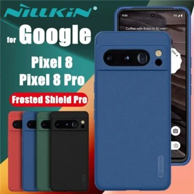 Nillkin fr Google Pixel 8 Pro 7 чехол матовый матовый щит ПК TPU жесткий задний чехол - Изображение 1 из 4