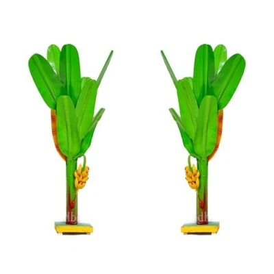 Simonart and printing handicrafts  artificial banana tree 1.6 ft 1 pair set - Image 1 of 3