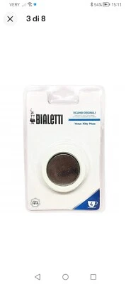 Ricambi guarnizioni caffettiera Bialetti acciaio 4 Tazze venus musa kitty Rotex