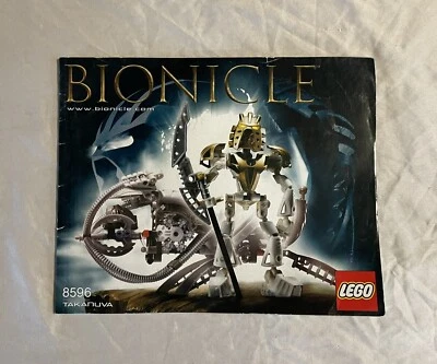 Takanuva #8596 Lego Bionicles Replacement Manual Only - Image 1 of 2