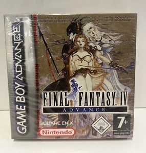 FINAL FANTASY IV 4 NINTENDO GBA PAL EUR RED STRIP FACTORY SEALED WATA VGA READY - Picture 1 of 15