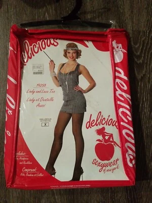 Ip Adult Sexy Wear Of New York Lindy And Lace Flapper Halloween Costume Size M - Image 1 of 3