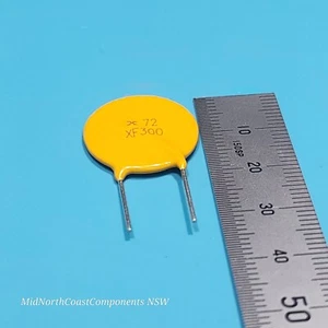 Fusible reajustable PTC RXEF300 72V - 3A recuperación automática poli fusible/interruptor P10 mm - Imagen 1 de 3