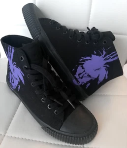 Calvin Klein Damen Andy Warhol ICONICA Canvas Hightop Sneaker schwarz Gr. 38 neu - Bild 1 von 14