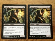 2 x Maalfeld Twins . MTG . Free UK Postage
