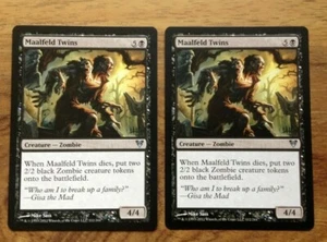 2 x Maalfeld Twins . MTG . Free UK Postage - Picture 1 of 3