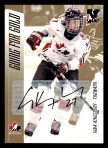 2006 ITG Going For Gold Women's National Team AUTO #AKI Gina Kingsbury