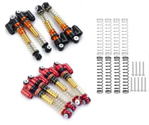 Ammortizzatore salvadanaio olio regolabile 43 - 48 mm PER AUTO CINGOLATA 1/24 ASSIALE SCX24 AXI90081 - Foto 1 di 9