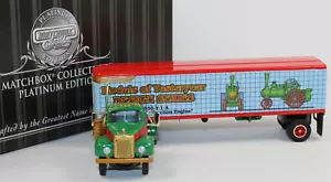 Remolque tractor Mack B-61 1956 Matchbox Platinum 1956 Top RARO Alchin embalaje original 38045 - Imagen 1 de 11