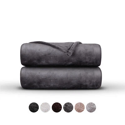 Kuscheldecke "Mirabella" Cashmere Touch Pärchendecke Flauschdecke Decke Öko-Tex - Bild 1 von 4