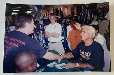4x6 color fan photo ~ pro wrestler RIC FLAIR - Image 1 of 2