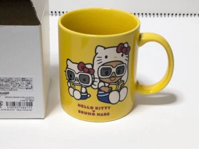 Hello Kitty × Bruno Mars сотрудничество кружка чашка Sanio Японии импорт в коробке - Изображение 1 из 3
