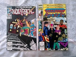 Steeltown Rockers #2 & Wolfpack #2 aus Marvel Comics (1990) Teen Miniserie - Bild 1 von 2