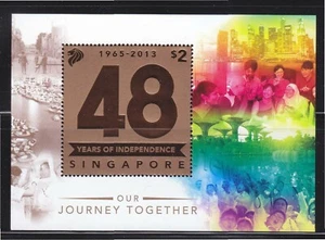 Singapore 2013 48 years of Independence MS mnh - Bild 1 von 2