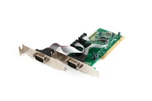 IOCREST 2x Serial RS-232 COM Ports PCI Controller Card Low Profile - Picture 1 of 2